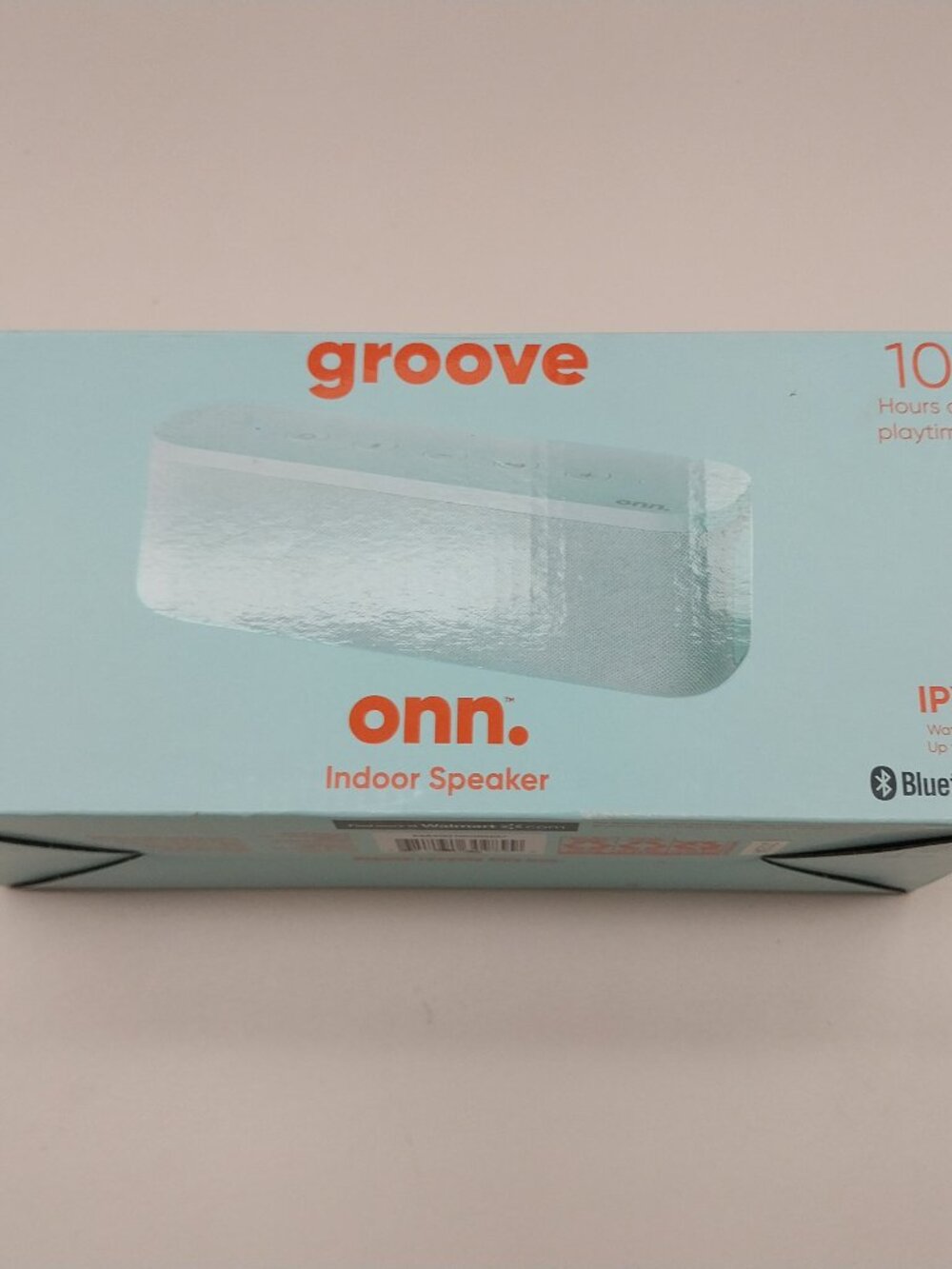 NEW IN BOX GROOVE ONN. INDOOR SPEAKER IPX7 BLUETOOTH